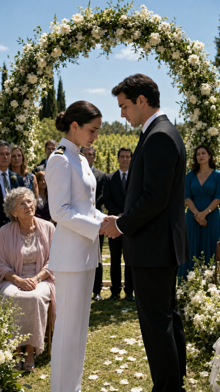 Al mio matrimonio mia madre disse che le uniformi non erano per me, fino a quando centinaia di militari si alzarono in piedi
