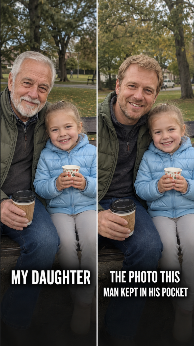 Mia figlia ha fatto amicizia con un vecchio scorbutico al parco – Poi una foto di 30 anni fa è caduta dalla sua tasca e io sono rimasta congelata