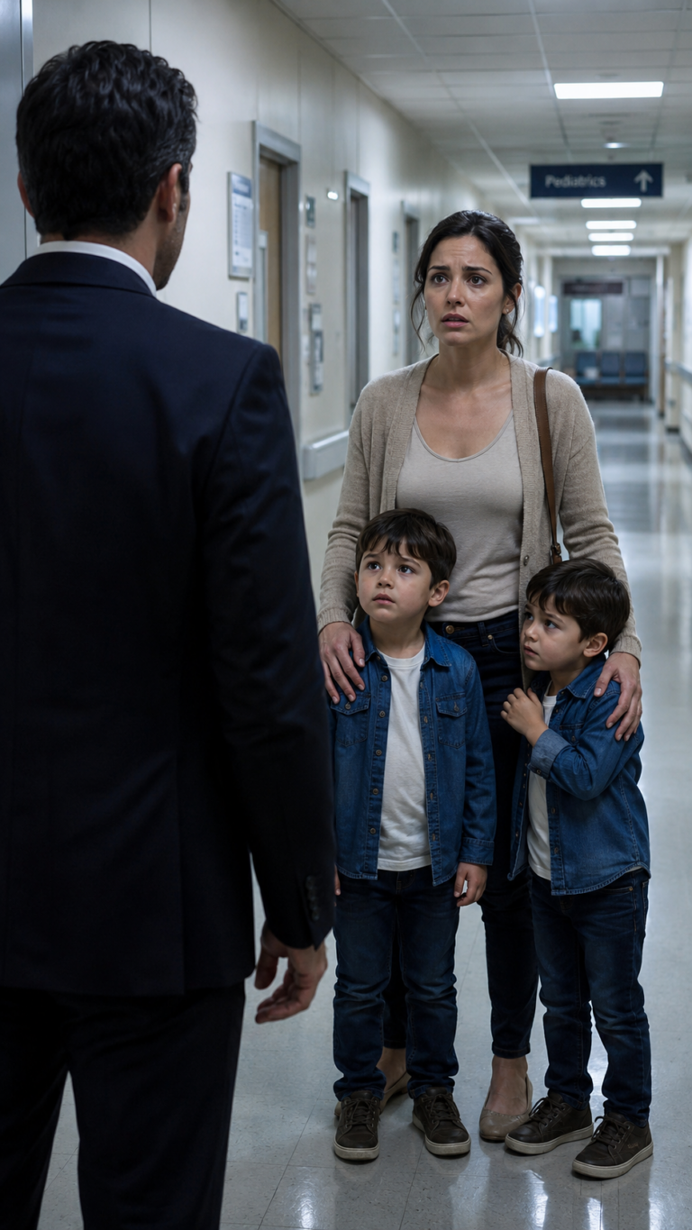 Cinque anni dopo il loro divorzio, il miliardario va in ospedale a trovare sua madre e rimane scioccato nel vedere la sua ex moglie, che credeva sterile, tenere per mano una coppia di gemelli identici a lui…