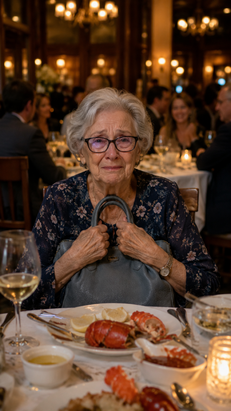 Hanno lasciato la nostra nonna di 81 anni con il conto al ristorante, ma quella notte ha cambiato tutto