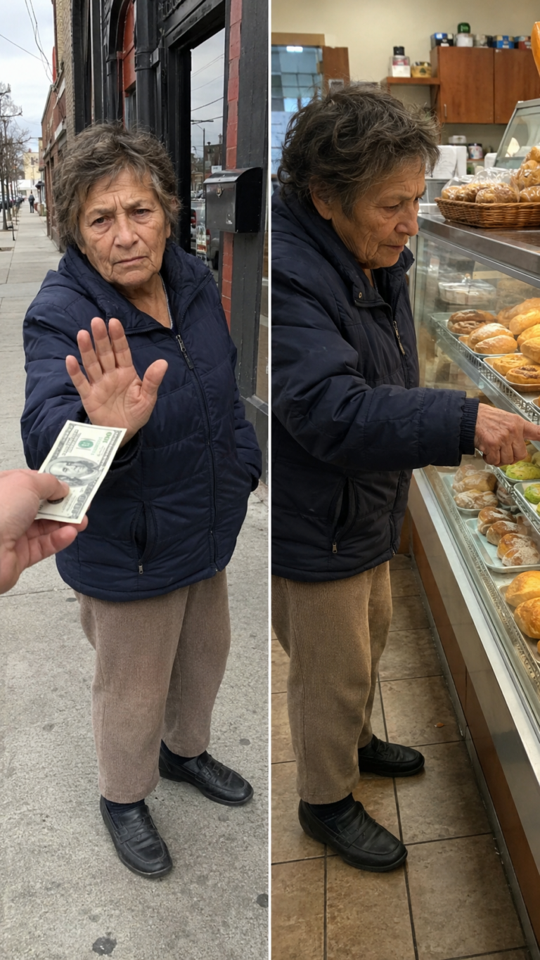 Mio marito lo ha chiamato una truffa quando un’estranea ci ha chiesto una girella alla cannella da 4 dollari – L’abbiamo seguita e abbiamo finito per piangere a dirotto