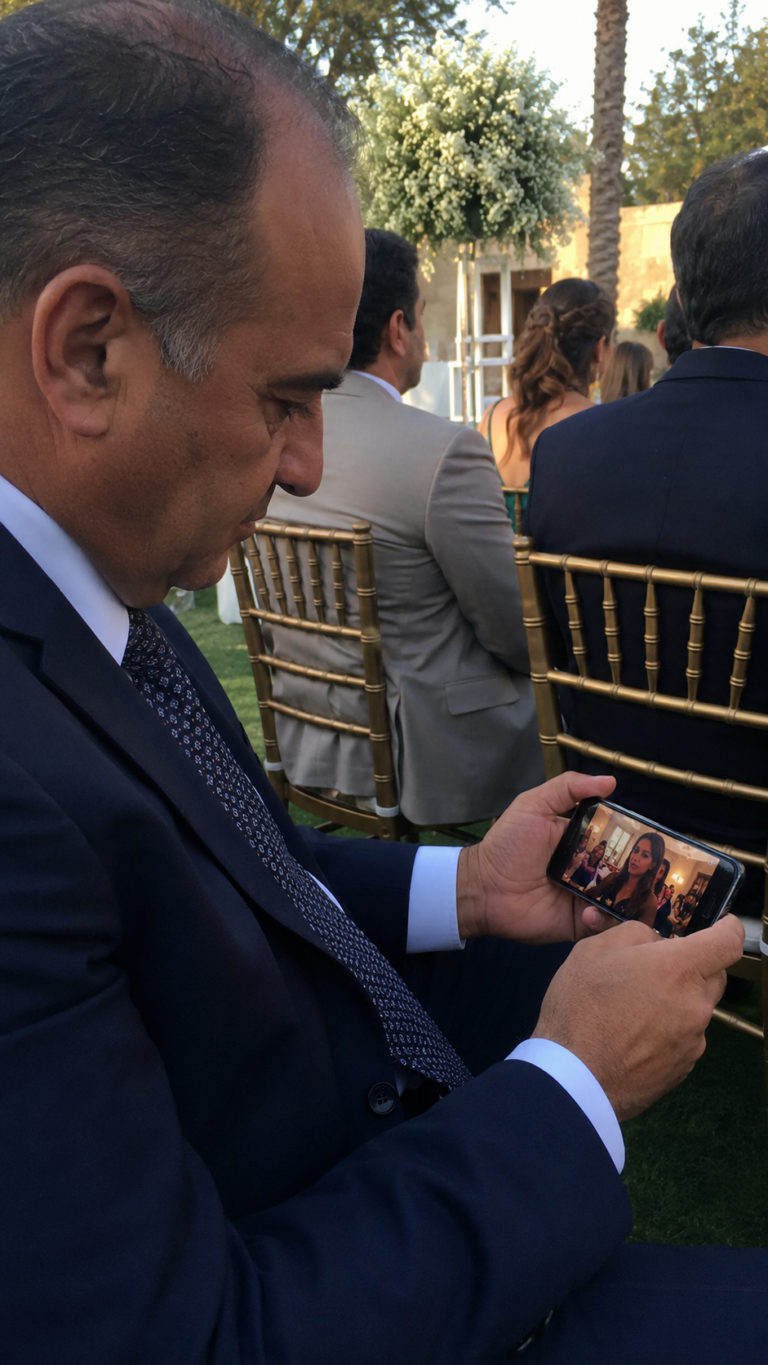 Mio patrigno era al telefono nel momento peggiore possibile – poi ho notato un messaggio che ha cambiato tutto