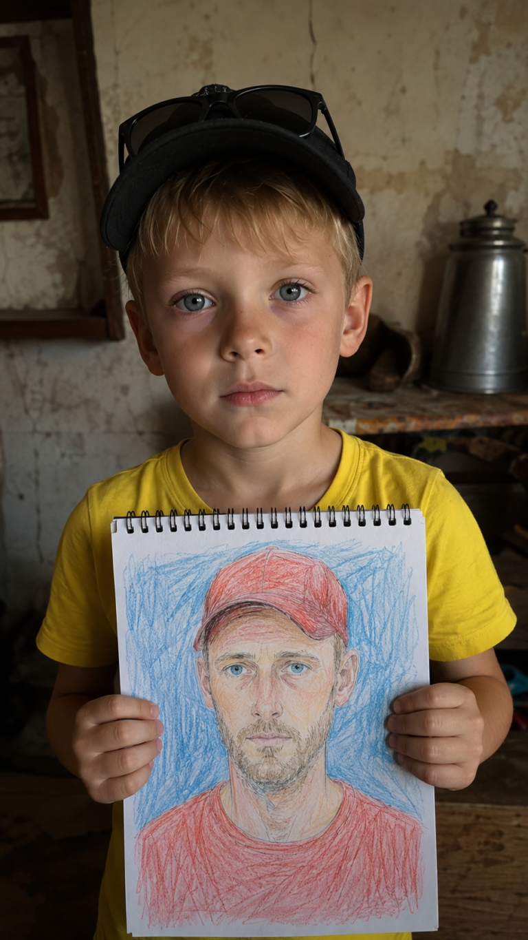 Mio figlio continuava a disegnare lo stesso uomo – Un giorno, ha bussato alla nostra porta