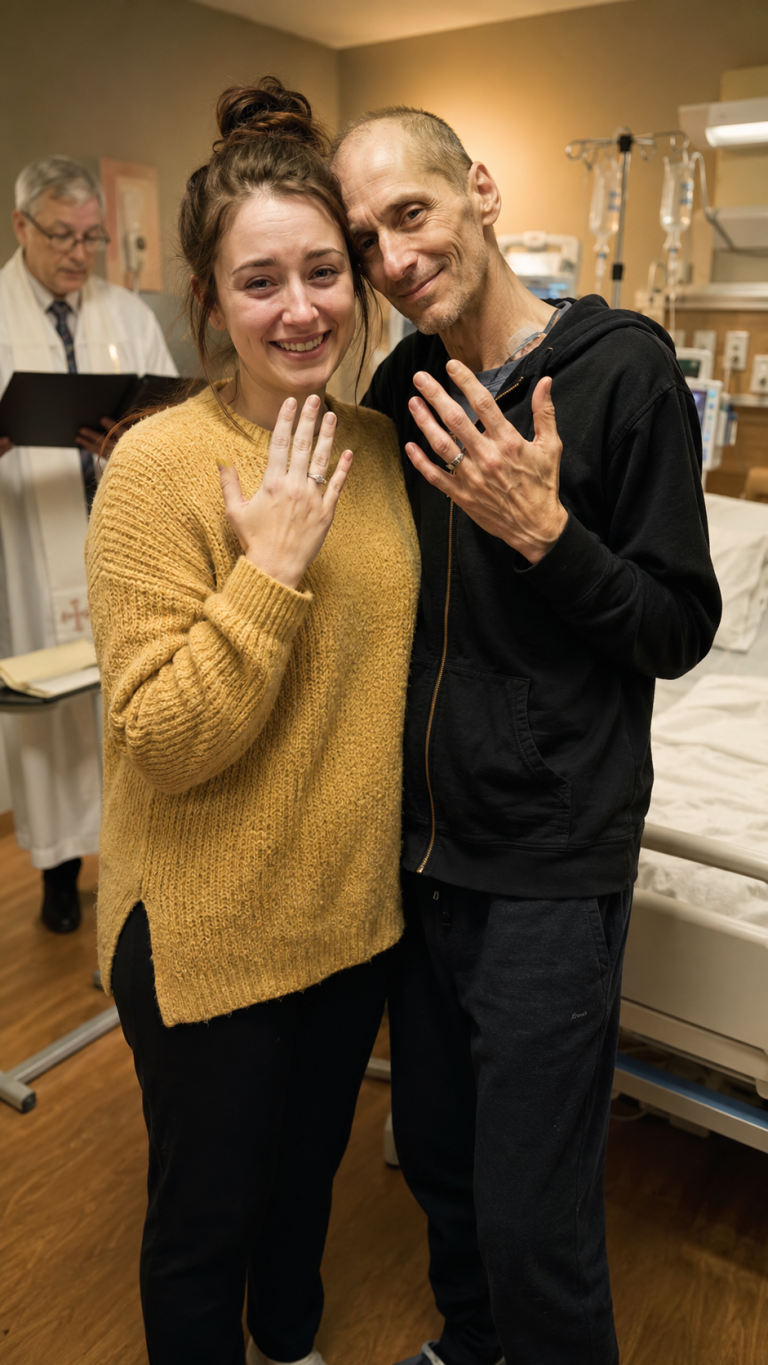 Ho sposato uno sconosciuto nella sala d’attesa di un ospedale perché non morisse da solo – Dopo la nostra settimana di matrimonio, il suo avvocato mi ha consegnato il suo zaino