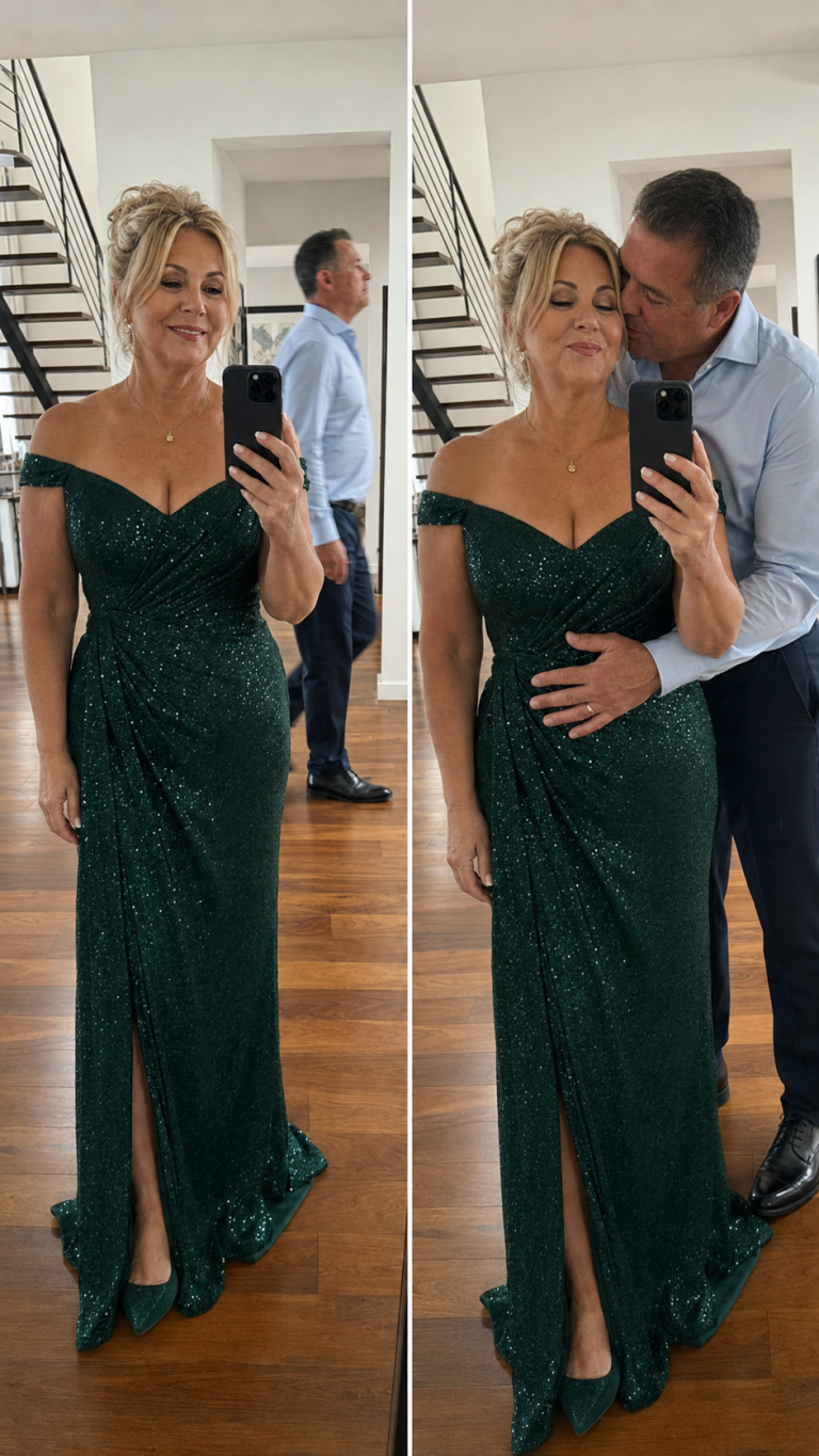 ‘Hai 50 anni, non 20, smettila di mettermi in imbarazzo’ – Mio marito si è rifiutato di entrare alla mia festa di compleanno a causa del mio vestito ‘inappropriato’