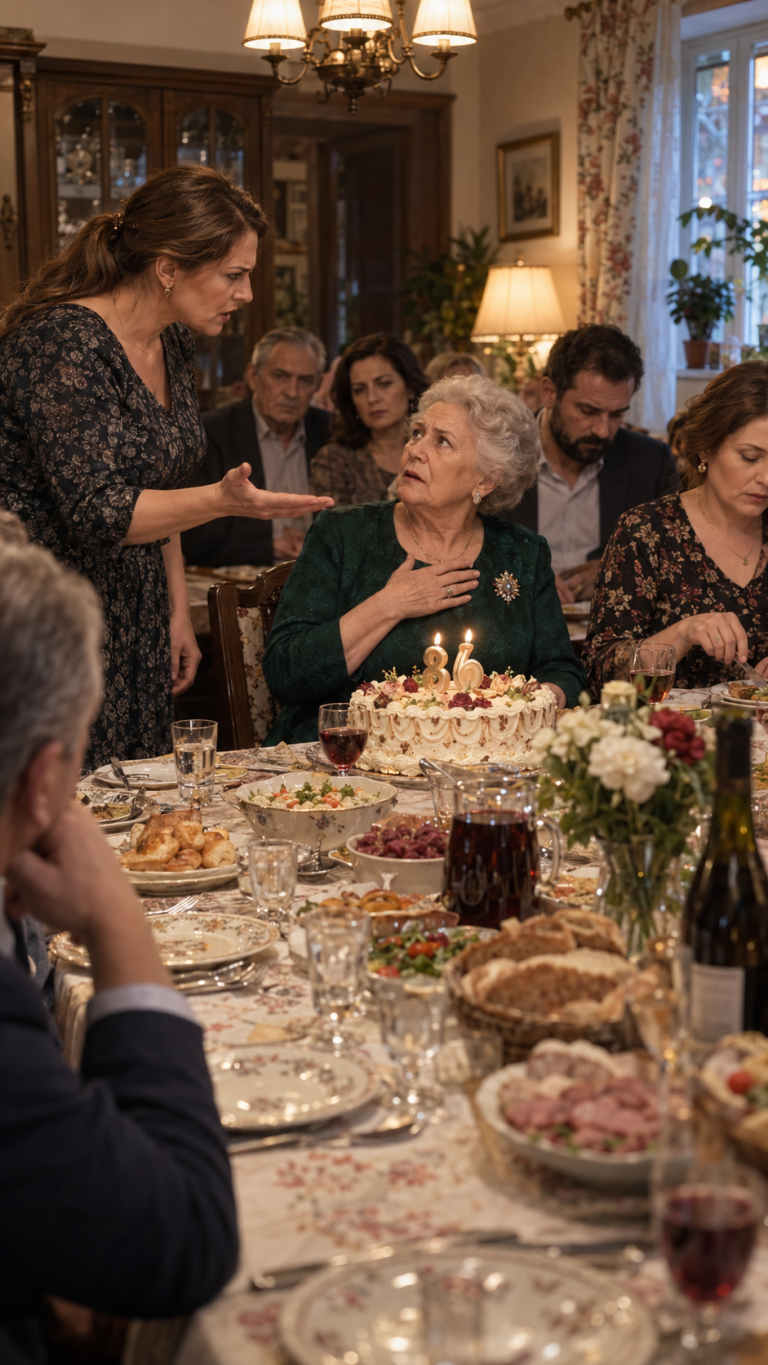 “Ognuno di noi contribuisce con cinquantamila per l’anniversario della mamma,” annunciò mio marito. Io ho trasferito esattamente mille—la stessa cifra che lei ci aveva dato una volta per il nostro matrimonio.