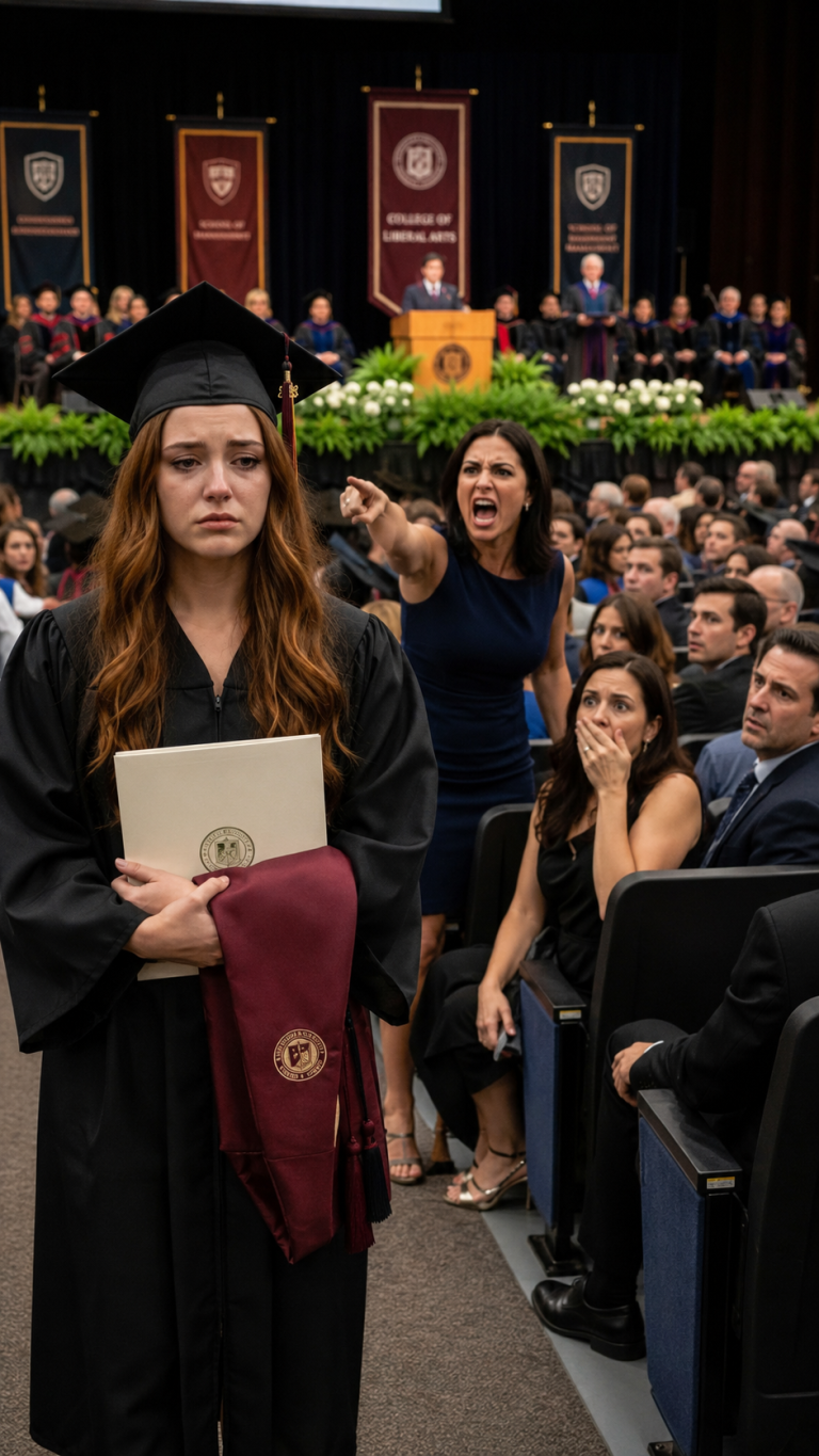 Stavo per festeggiare la mia laurea quando mia sorella improvvisamente ha urlato che avevo imbrogliato per arrivare fin lì