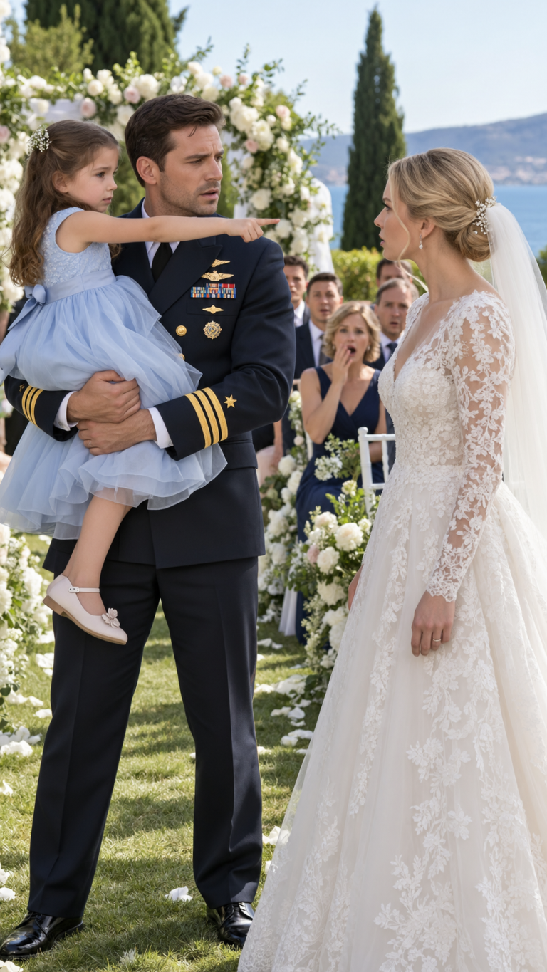 La mia sposa era a pochi minuti dal camminare verso l’altare quando ho trovato mia figlia seduta accanto a una lavatrice con il suo cestino di fiori per terra. Ha detto che la mia fidanzata le aveva detto di restare nascosta fino alla fine della cerimonia.