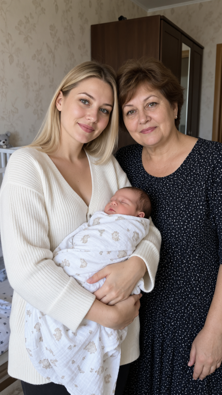 Mia suocera non ha voluto prendere in braccio il mio neonato per tre settimane – poi l’ho sentita dire a mio marito: ‘Non posso guardare quel bambino e fingere di non sapere.’
